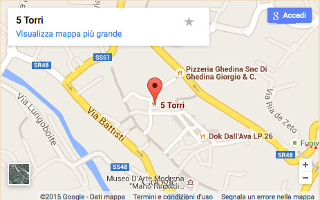 Pizzeria a Cortina, dove siamo
